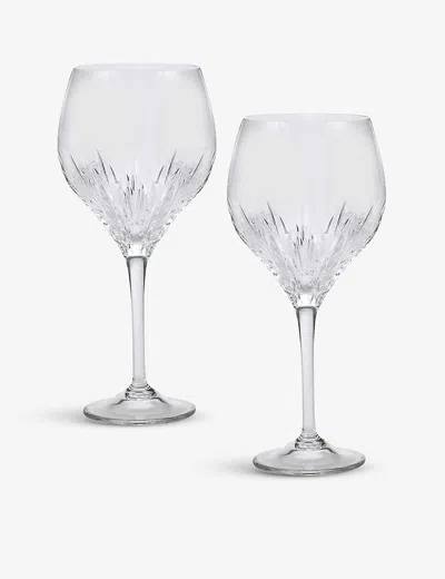 Wedgwood Duchesse Crystal-glass Goblets Set Of Two