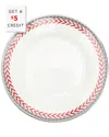 Wedgwood Festive 8in Plate With $5 Credit In Multicolor