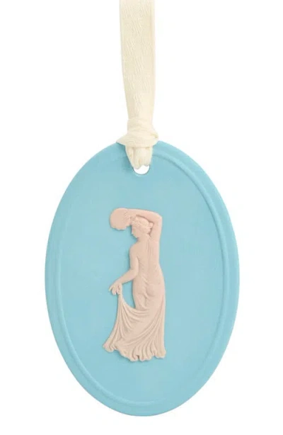 Wedgwood Festive Joy Jasper Ornament In Blue