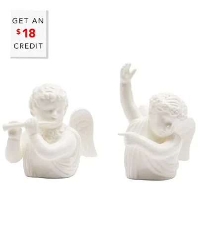 Wedgwood Festive Salt & Pepper Shakers With $18 Credit In White
