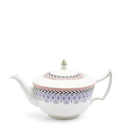 Wedgwood Festive Teapot In Multi