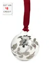 Wedgwood Fine Bone China Silver Tonquin No.1 Bauble