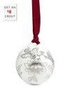 Wedgwood Fine Bone China Silver Tonquin No.2 Bauble