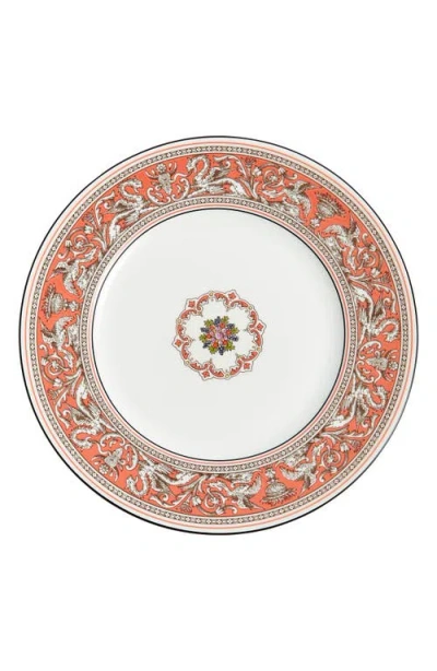 Wedgwood Florentine Bone China Dinner Plate In Orange