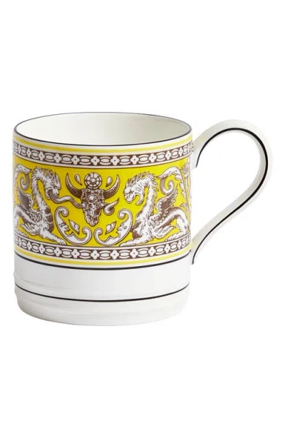 Wedgwood Florentine Bone China Mug In White