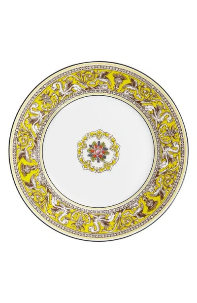 Wedgwood Florentine Bone China Salad Plate In Yellow