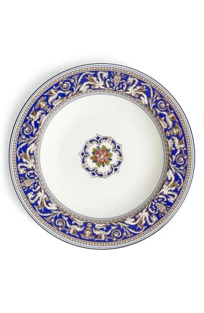 Wedgwood Florentine Bone China Soup Bowl In Blue