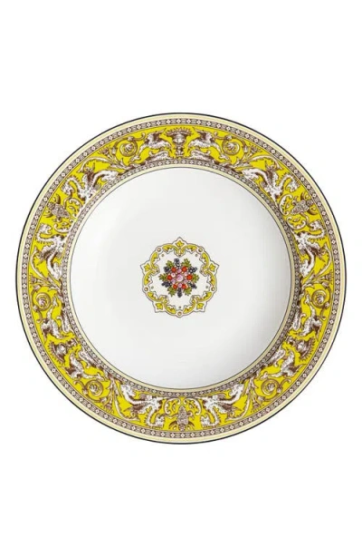 Wedgwood Florentine Bone China Soup Bowl In Yellow