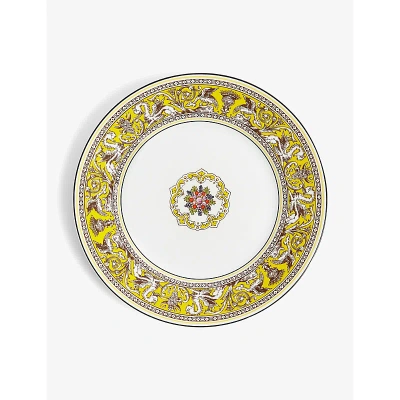 Wedgwood Florentine Citron Bone-china Plate 20.6cm In Yellow