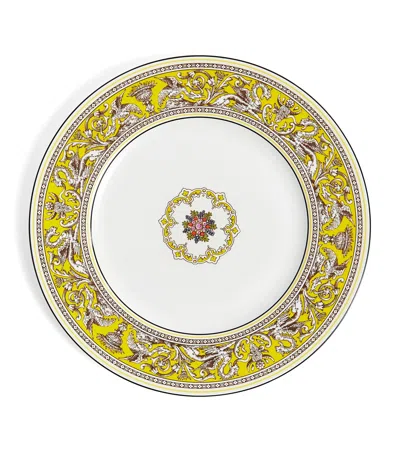 Wedgwood Florentine Citron Plate In Yellow