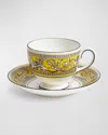 Wedgwood Florentine Teacup And Saucer