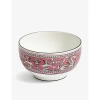 Wedgwood Florentine Fuchsia Bone-chine Rice Bowl 10.5cm