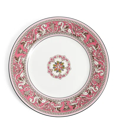 Wedgwood Florentine Fuchsia Plate In Pink