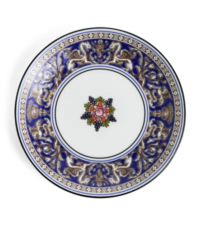 Wedgwood Florentine Marine Petite Tray In Blue
