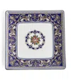 Wedgwood Florentine Marine Square Tray In Blue