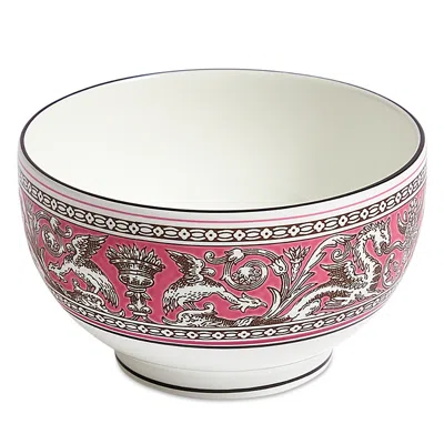 Wedgwood Florentine Rice Bowl In Pink