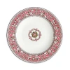 Wedgwood Florentine Fuchsia Bone-china Rim Soup Bowl 22.8cm In Fuchsia
