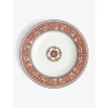 Wedgwood Florentine Salmon Bone-china Rim Soup Bowl 22.8cm