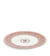 Wedgwood Florentine Salmon Plate In Orange