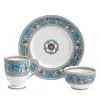 Wedgwood Florentine Turquoise 3-piece Dinnerware Set In Blue