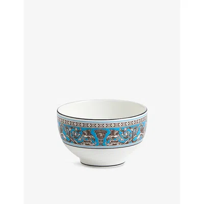 Wedgwood Florentine Turquoise Bone-china Tea Bowl 8cm