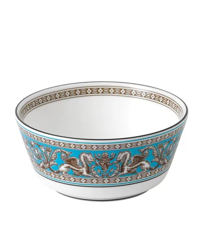 Wedgwood Florentine Turquoise Bowl In Blue