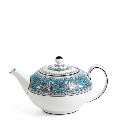 Wedgwood Florentine Turquoise Teapot