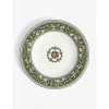 Wedgwood Florentine Verde Bone-china Rim Soup Bowl 22.8cm