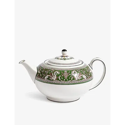 Wedgwood Florentine Verde Dragon-motif Bone-china Teapot 800ml