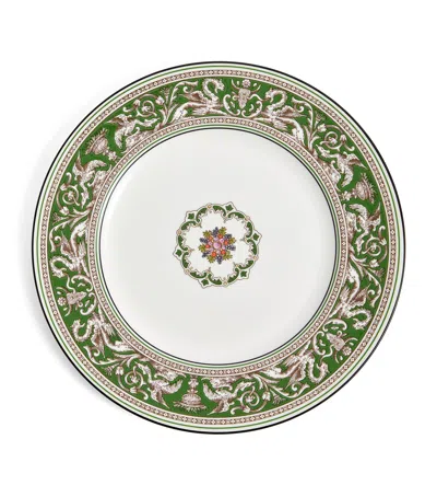 Wedgwood Florentine Verde Plate In Green