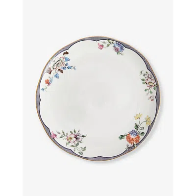 Wedgwood Fortune 22 Carat-gold Rim Bone-china Dinner Plate 27cm In White