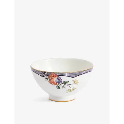 Wedgwood Fortune Flower-motif Bone-china Bowl 11.3cm