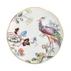 Wedgwood Fortune Flower-motif Bone-china Plate 20.8cm In Multi