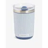 Wedgwood Gio Beverage Stainless-steel Tumbler 350ml In Blue