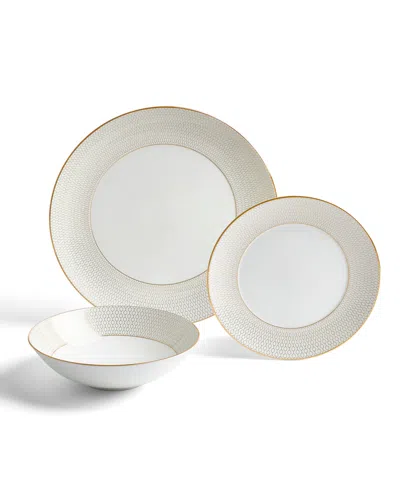 WEDGWOOD GIO DINNERWARE SET 12-PC. SET, SERVICE FOR 4