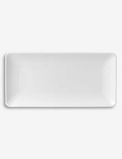 Wedgwood Gio Embossed Rectangular Tray 21cm