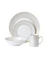 Wedgwood Gio Gold 4-piece Place Setting In White