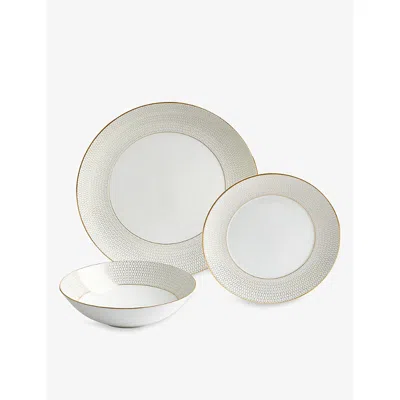 Wedgwood Gio Gold Bone China 12-piece Table Set