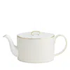 Wedgwood Gio Gold Teapot In White/gold