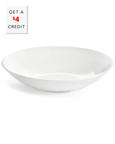 Wedgwood Gio Pasta Bowl 9.2inwith $4 Credit In White