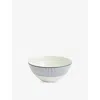 Wedgwood Gio Pinstripe Bone-china Bowl 16cm