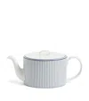 Wedgwood Gio Pinstripe Teapot In Blue