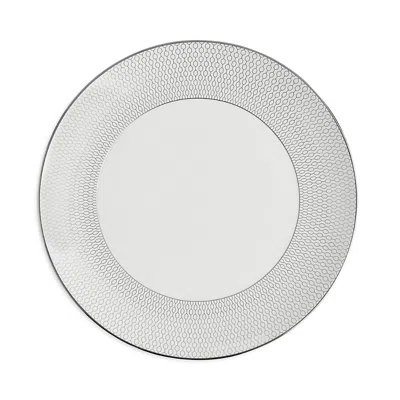 Wedgwood Gio Platinum Dinner Plate In Gray