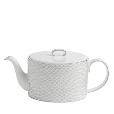 Wedgwood Gio Platinum Teapot In Multi