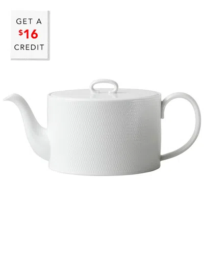 Wedgwood Gio Teapot With $16 Credit