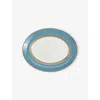 Wedgwood Helia Oval China Platter 35cm In Blue