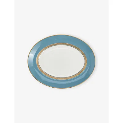 WEDGWOOD HELIA OVAL CHINA PLATTER 35CM