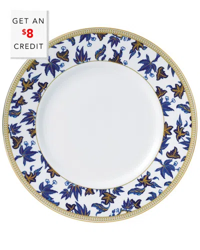 Wedgwood Hibiscus Platewith $8 Credit In Multi