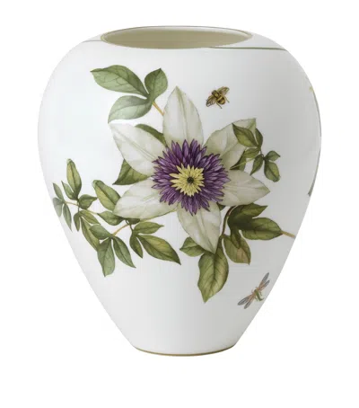 Wedgwood Hummingbird Vase In Black
