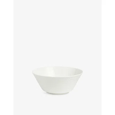 Wedgwood Intaglio Bone-china Bowl 20cm In White